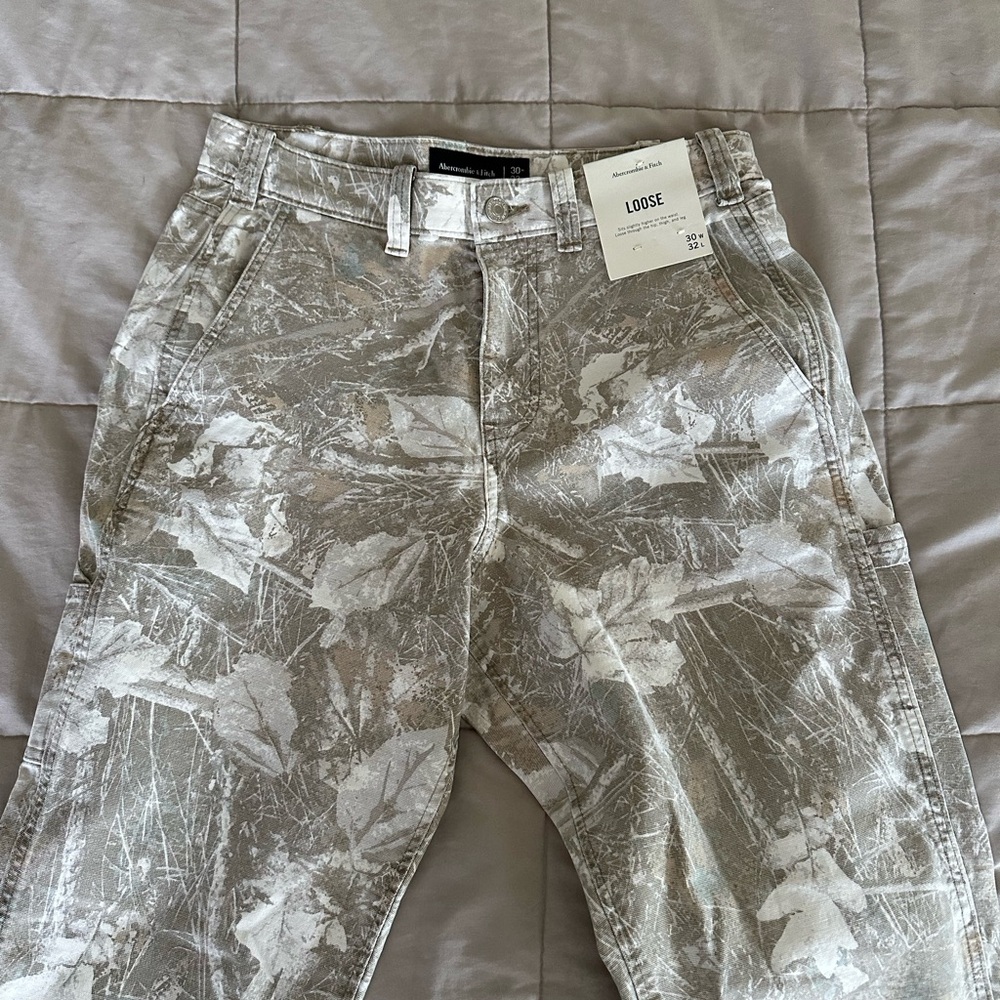 white camo pants